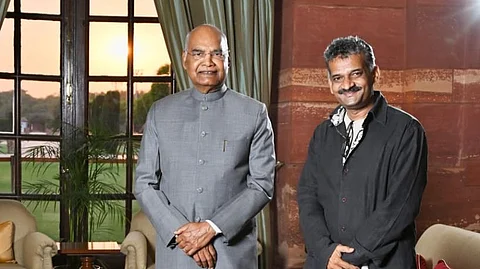 oil painting in the Rashtrapati Bhavan