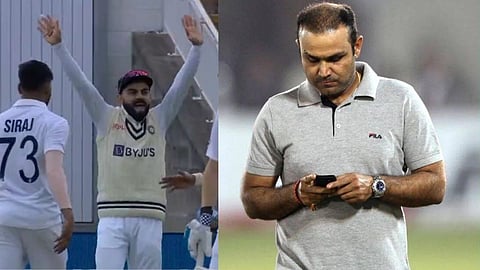 virat kohli hilarious dance moves during 5th test edgbaston goes viral Virender Sehwag