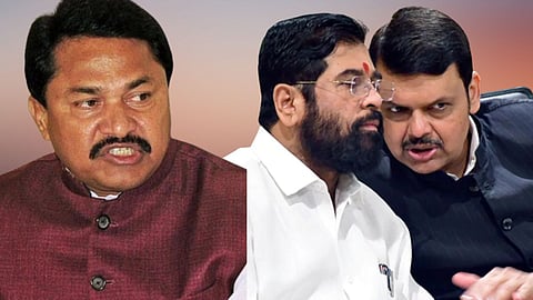 Nana Patole Devendra Fadnavis Eknath Shinde