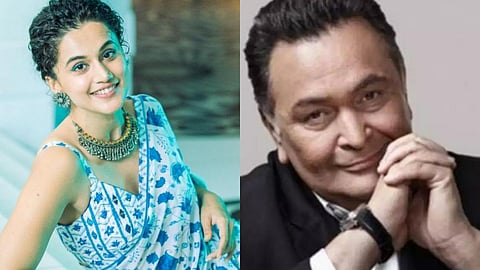 Taapsee Pannu reveals Rishi Kapoor shocked when he know about her south films.