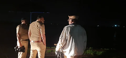 Nashik Rural SP Sachin Patil in chandori at midnight
