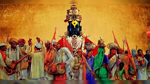 Nagpur ashadhi wari pandharpur varkari panth tradition Kirtan bhajan