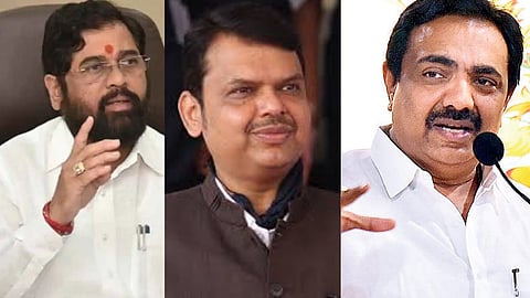 Eknath Shinde, Devendra Fadnavis And Jayant Patil