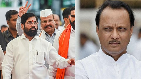Eknath Shinde Ajit Pawar