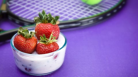 Wimbledon had to issue a warning after coach had pocketed 27 probiotic yoghurt
