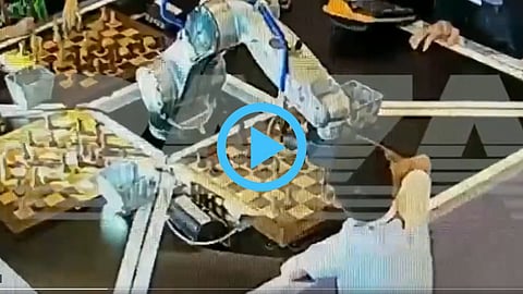 Chess Robot Broke 7 Year Old Child Finger During Chess Tournament In Russia