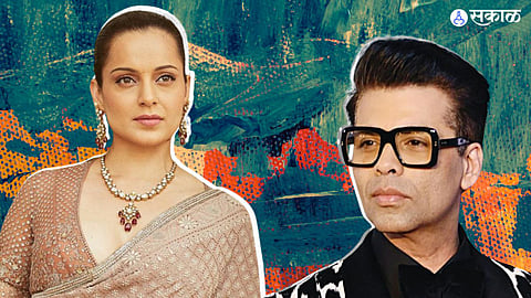 Kangana Ranaut And Karan Johar
