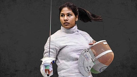 Bhavani Devi Won Gold Medal In Commonwealth Fencing Championship