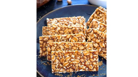 Peanut-Cashew-Almond Chikki