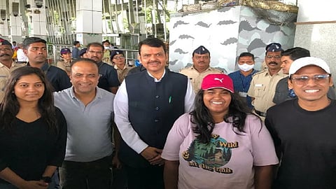 Maharashtrachi Hasyajatra Team And Devendra Fadnavis