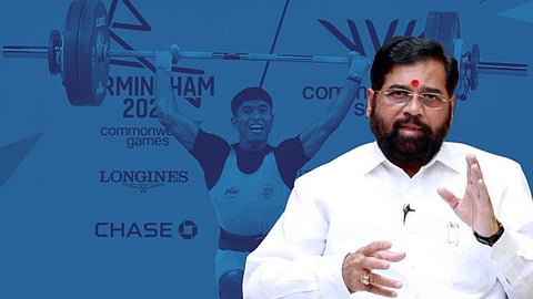 CM Shinde announces Rs 30 lakh reward for weightlifter Sanket Sargar