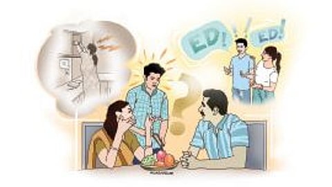 Sonali Lohar writes about ed raid festival mom raid in child bedroom