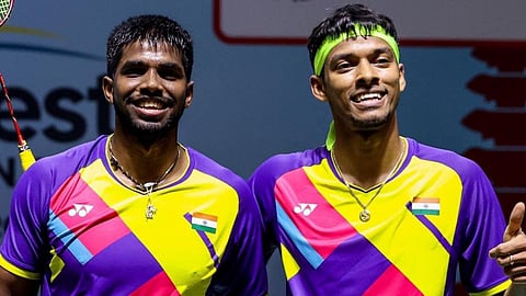 Satwiksairaj Reddy and Chirag Shetty Fixed First Ever Mens Double Medal In Badminton World Championships