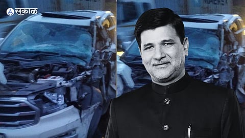 MLA Vinayak Mete Accident Death