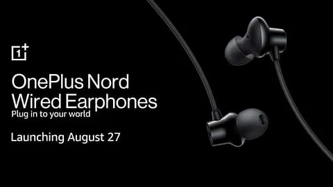 oneplus nord wired earphones launch in india on 27 august check details price and feature