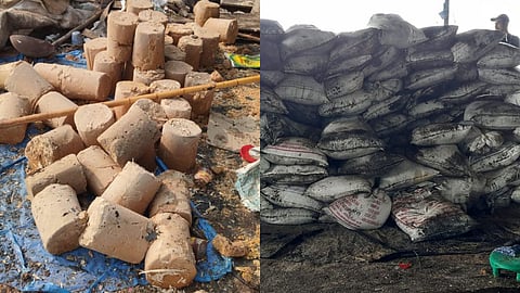 Farmers agitation to prevent jaggery adulteration