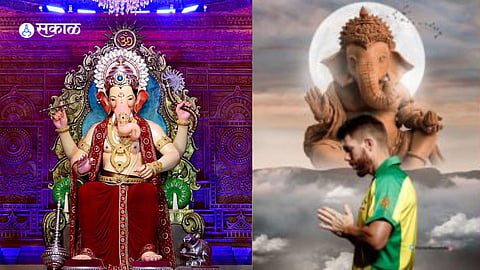 Chaturthi Festival 2022 David Warner Wishes Fans On Ganesh Chaturthi
