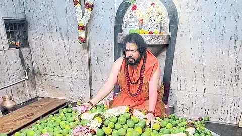 Pooja by Swami Samvidananda Saraswati of Kailas Math