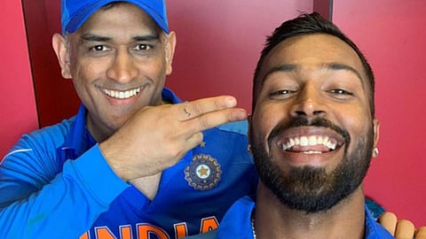 Hardik Pandya MS Dhoni