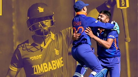 Sikandar Raza Fighting Hundred India Defeat Zimbabwe in 3rd ODI Won Series 3 - 0