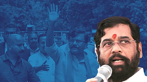 maharashtra politics Sanjay Raut Arrest cm eknath shinde