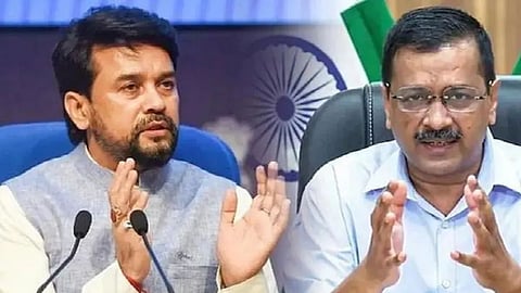 Arvind Kejriwal and Anurag Thakur News