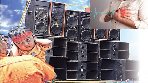 health news Risk of heart attack with noise at 45 decibels kolhapur