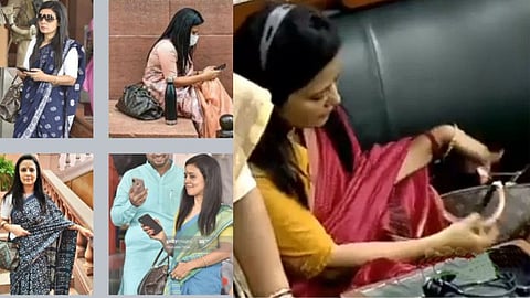 tmc MP mahua moitra responds after video of hiding louis vuitton bag goes viral