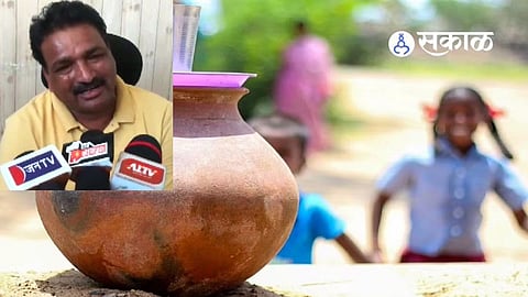 Teacher beat student