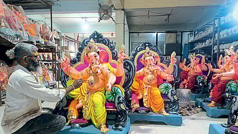 ganeshotsav 2022 how to identify clay Ganesha idol environmental nagpur