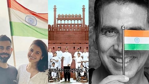 75th Independence Day: Bollywood Celebrity share photo, video of celebration.