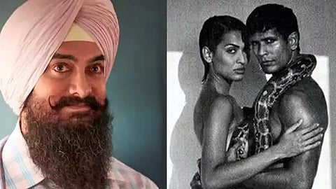 Milind Soman-Madhu Sapre's controversial ad featured in Aamir Khan's 'Laal Singh Chaddha'
