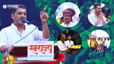 Sambhajiraje statement Swarajya organization become political party sangli