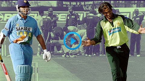 India Vs Pakistan Shoaib Akhtar Broke Ribs Of Sourav Ganguly During 1999 Mohali Match