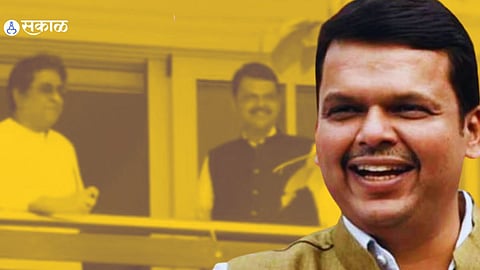 maharashtra politics crisis Raj Thackeray met Devendra Fadnavis