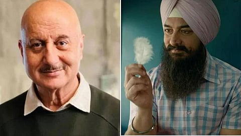 Anupam Kher Takes Dig at aamir khan over laal singh chaddha poor box office collection