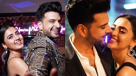 Tejasswi and Karan’s lip lock video leaked