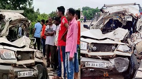 Chandrapur Accident : डिजेचे साहित्य खरेदी करून परततांना प्रसिद्ध डिजे वादकासह चौघांचा मृत्यू