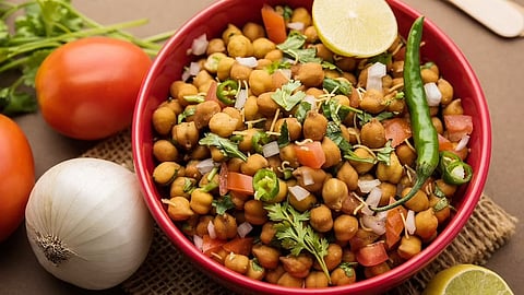 chana boondi chaat recipe