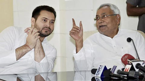 bihar govt floor test land for jobs scam tejashwi yadav cbi raids at rjd mlc sunil singh residence