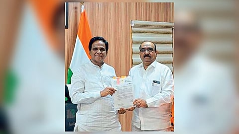 Latur Road to Nanded railway line Sudhakar Shrangare demand to Raosaheb Danve