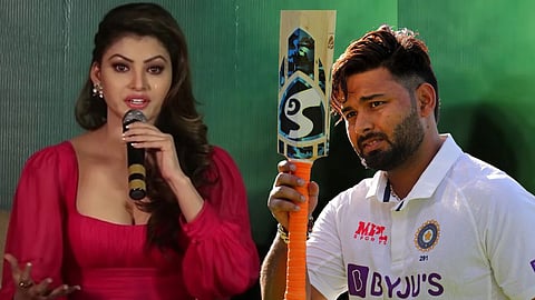 Rishabh Pant and Urvashi Rautela news