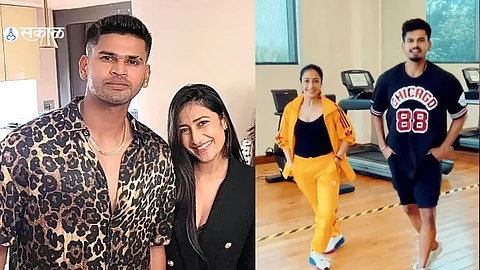 shreyas iyer with yuzvendra chahal wife dhanashree verma