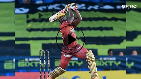 Andre Russell 6 Consecutive Sixes In 6 Balls