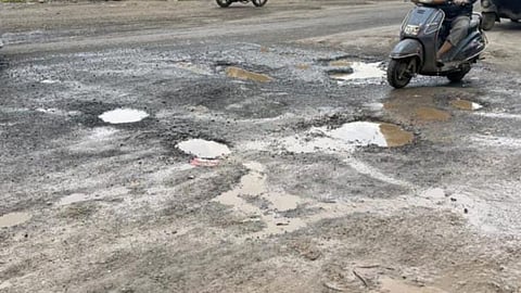 road potholes