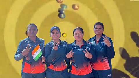 Lawn balls how to play rules round score India women gold Commonwealth Games 2022