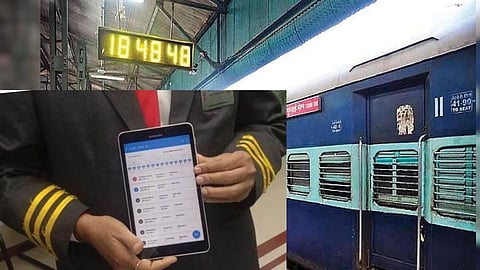 HHT System to TC in Railways CHART boycatt for TICKET INSPECTIONS miraj