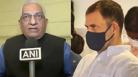 Former MP MA Khan Rahul Gandhi