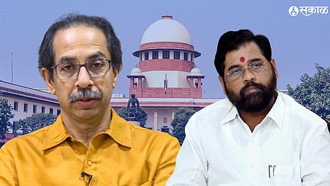 Eknath shinde uddhav Thackeray supreme court hearing cji shiv sena
