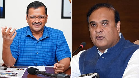 arvind kejriwal and himanta biswa sarma